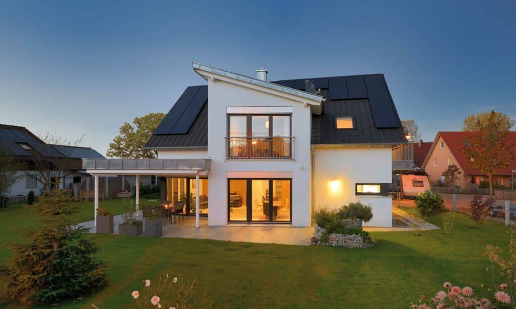 Außenansicht Haus Wahl von Fertighaus WEISS