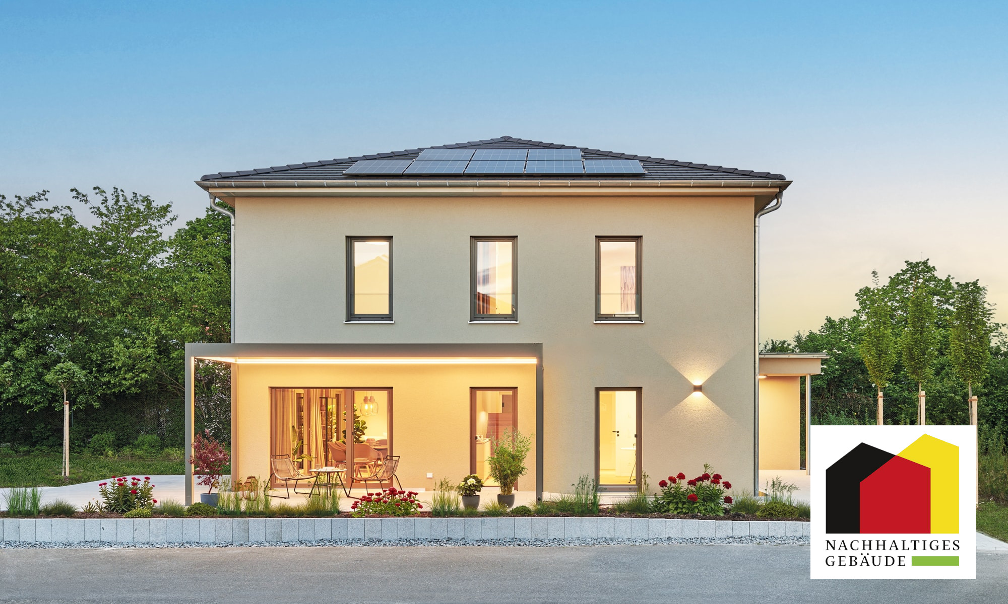 Das Musterhaus UrbanLife wurde nach den Kriterien des QNG zertifiziert
