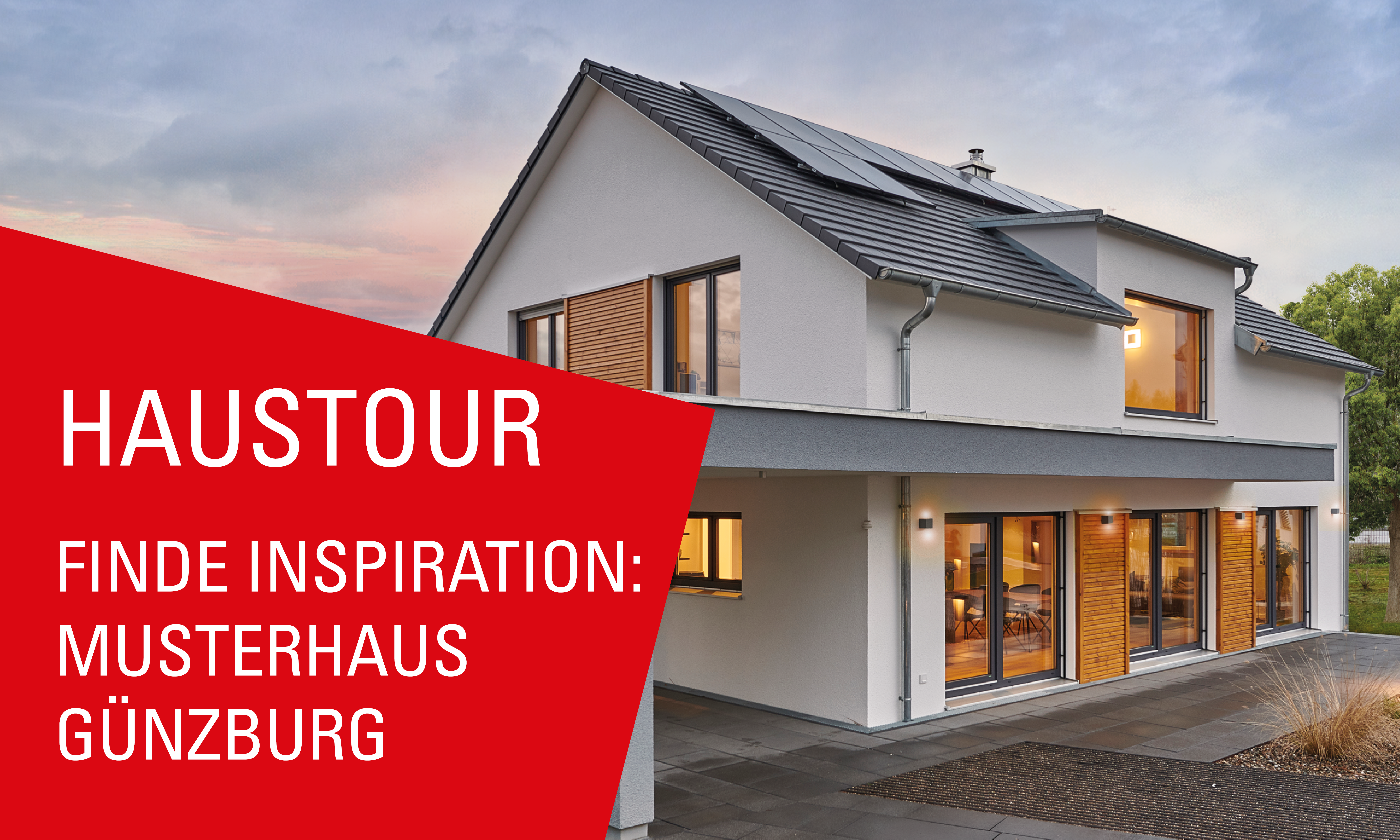 Haustour durchs Musterhaus Günzburg von Fertighaus WEISS