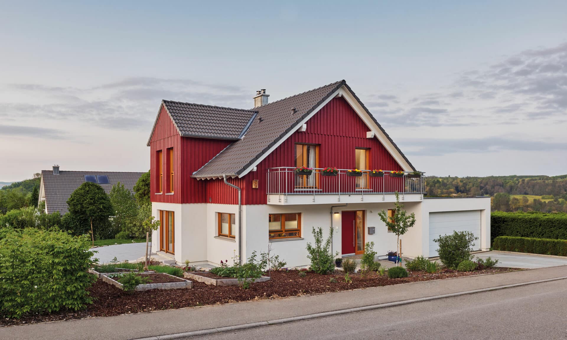 Haus Mosel - Fertighaus-weiss