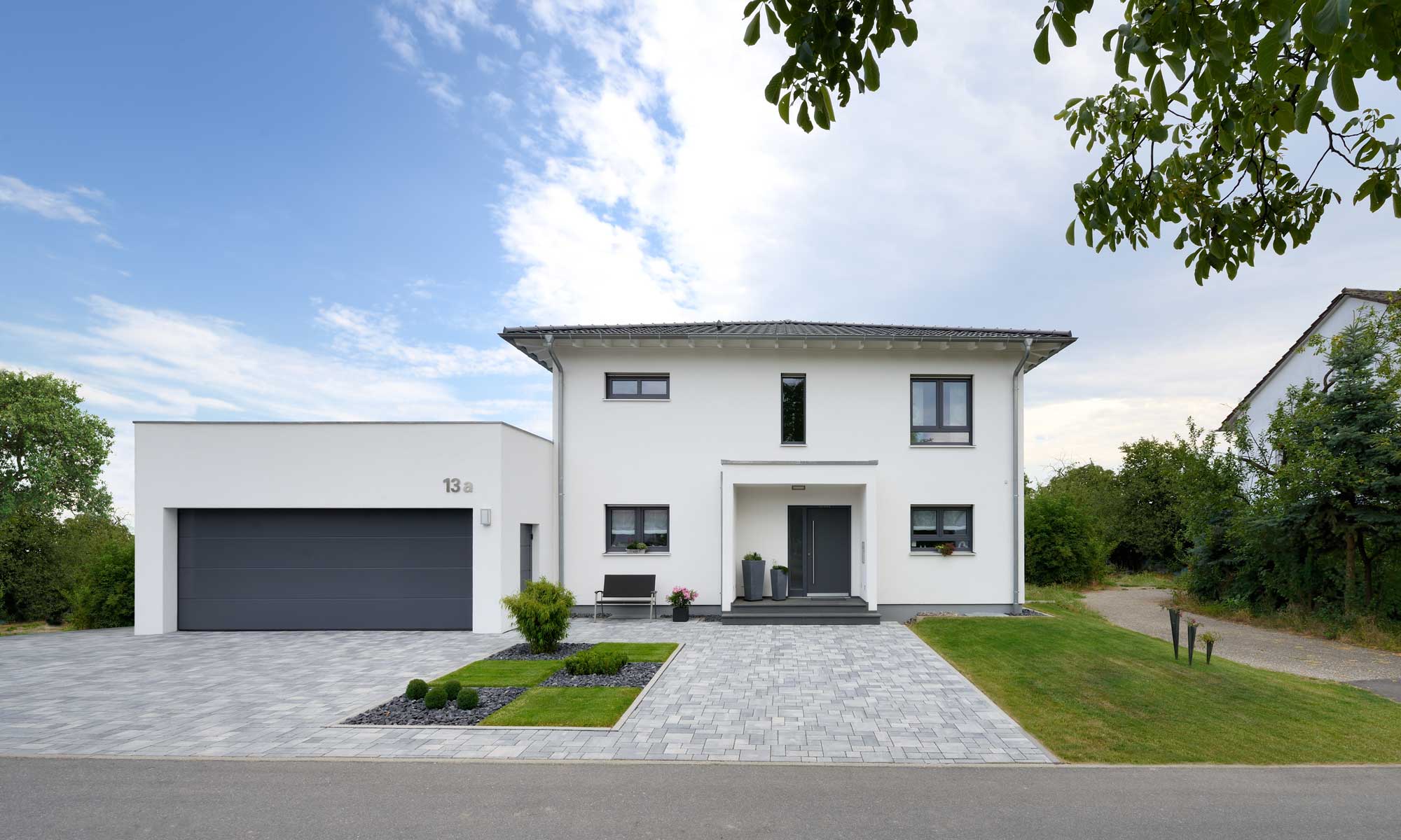 Haus Engelhardt Fertighaus WEISS