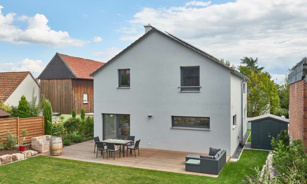 Garten Haus Jähnke von Fertighaus WEISS