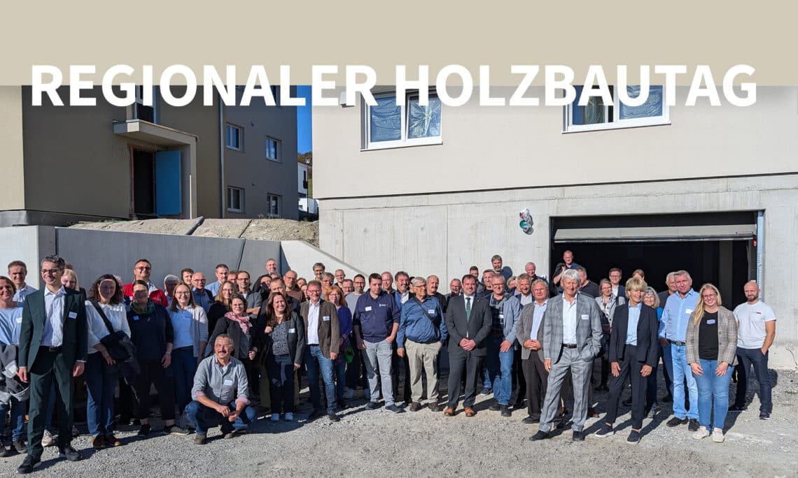 Regionaler Holzbautag bei Fertighaus WEISS