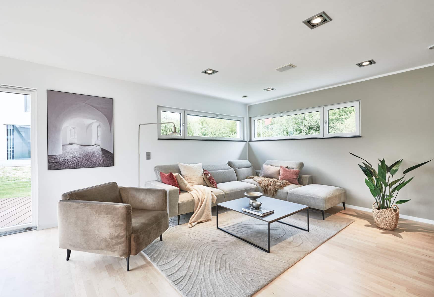 Musterhaus Erlangen-Wohnzimmer