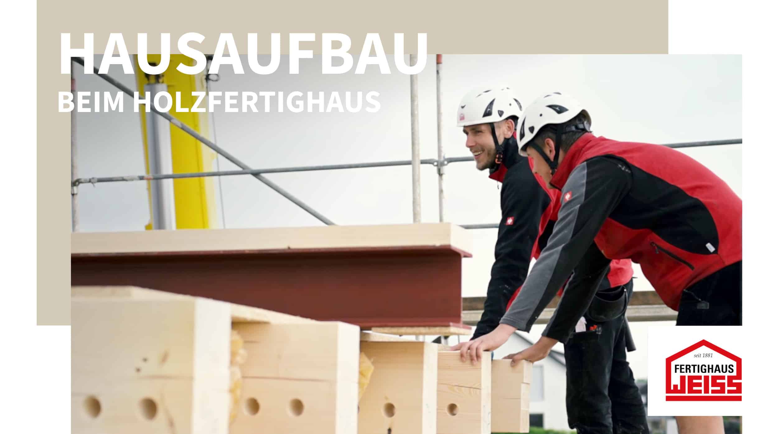 Hausaufbau beim Holzfertighaus