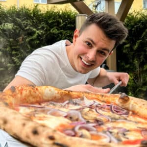 Teichner's Pizza Palace beim Tag der offenen Tür von Fertighaus WEISS