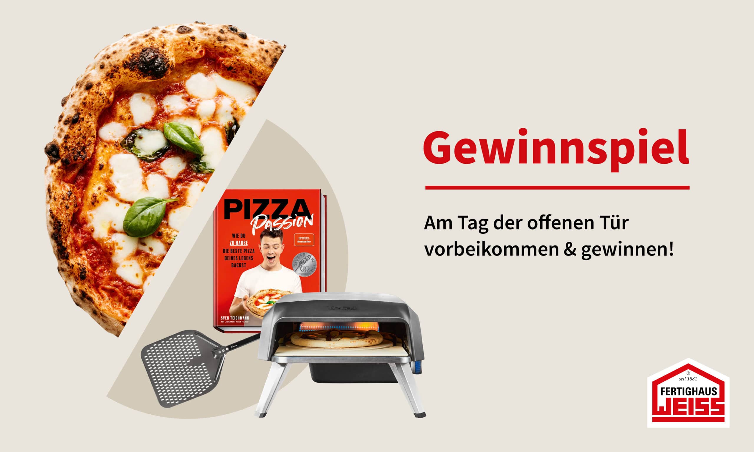 Gewinnspiel zum Tag der offenen Tür von Fertighaus WEISS