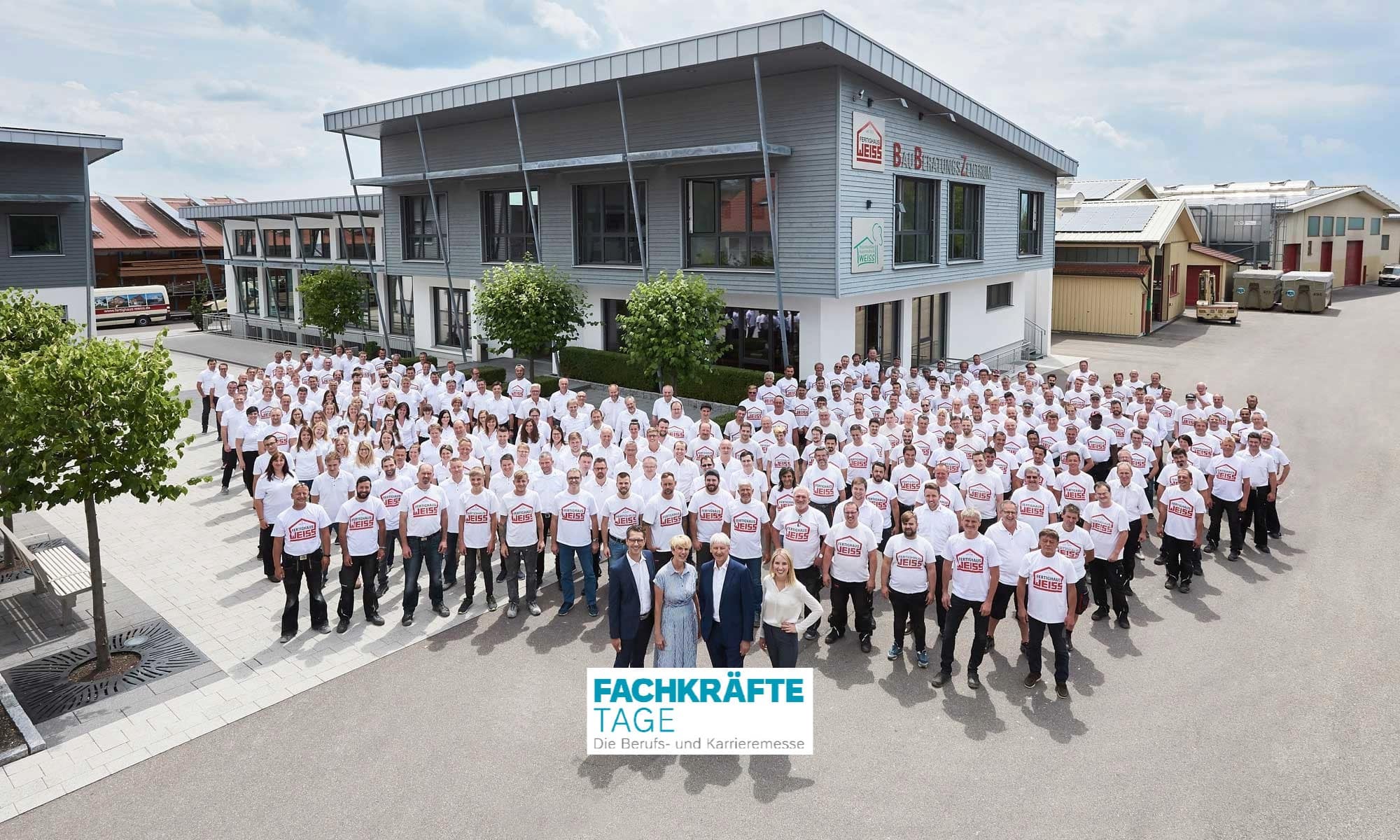 Fertighaus WEISS auf den Fachkräftetagen